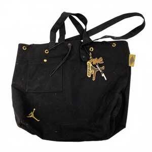Jordan Black Canvas Tote Bag | Women’s OS Regular